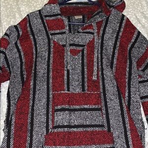 Red, Black, n White “Drug Rug” Hoodie